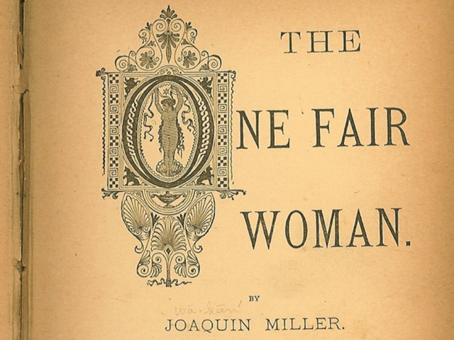 The One Fair Woman